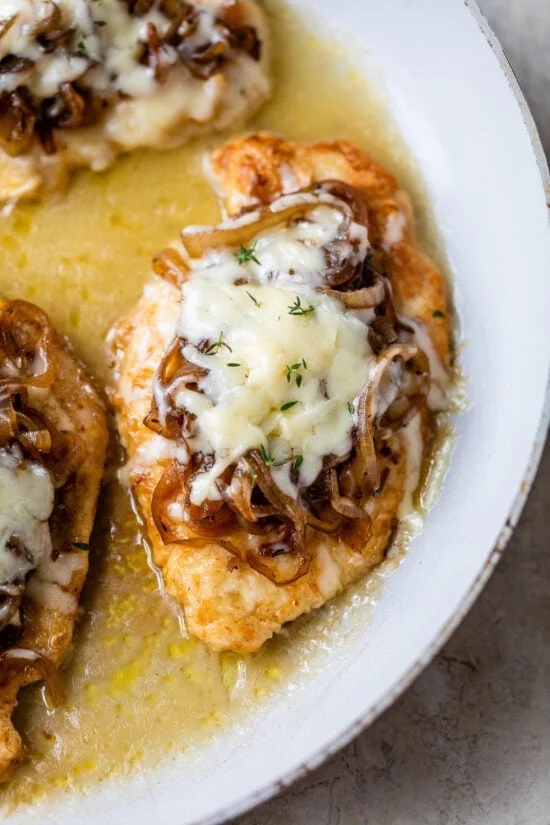 Skillet French Onion Chicken