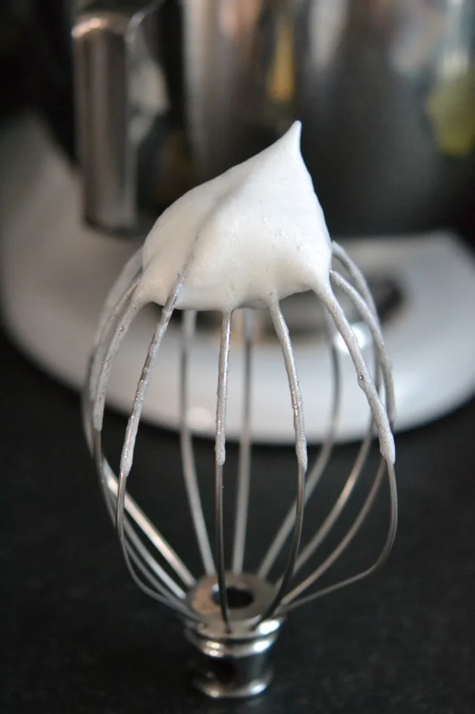 Frosting on mixer 