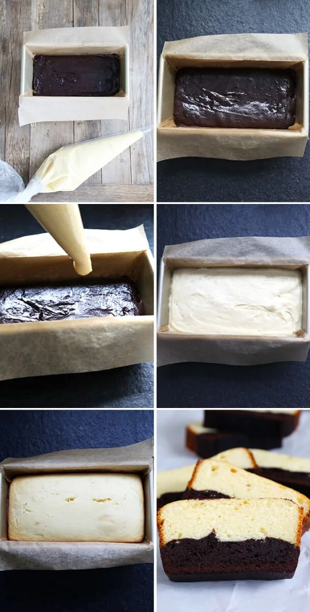 Gluten Free Brownie Butter Cake, Step by Step