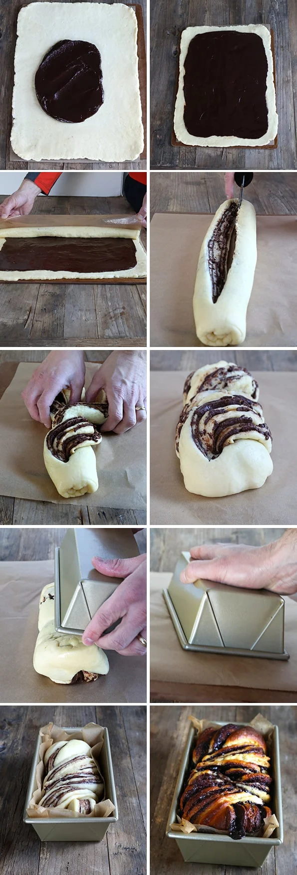Gluten Free Chocolate Babka—Step by Step