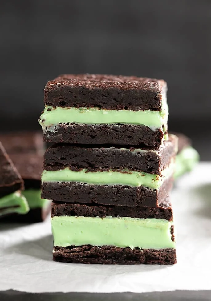 Grasshopper Brownies