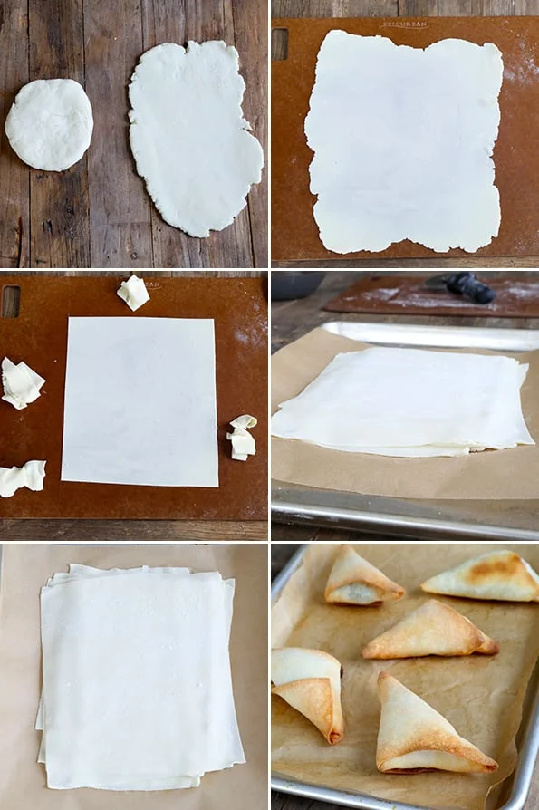 Gluten Free Phyllo Dough Step by Step