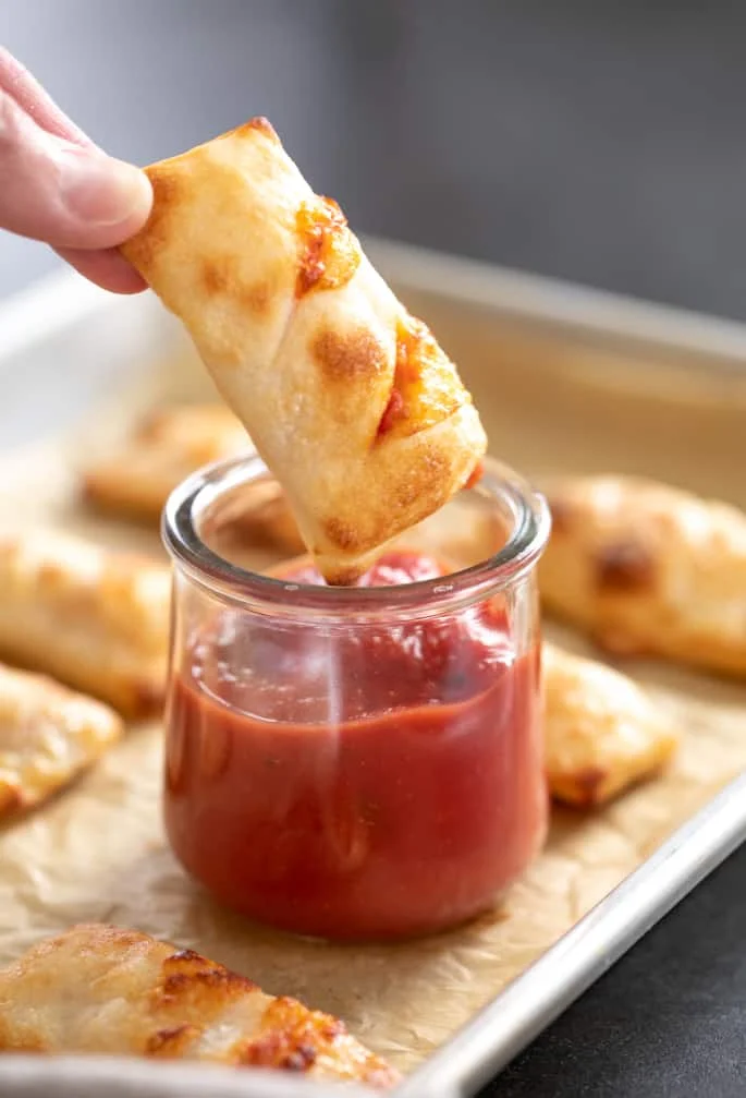 Gluten Free Pizza Rolls | the perfect party food or snack