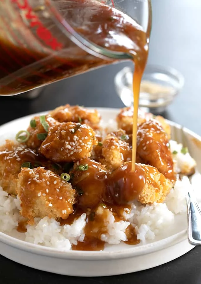 Gluten Free Sesame Chicken