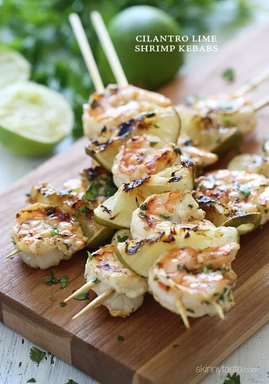 Cilantro Lime Grilled Shrimp