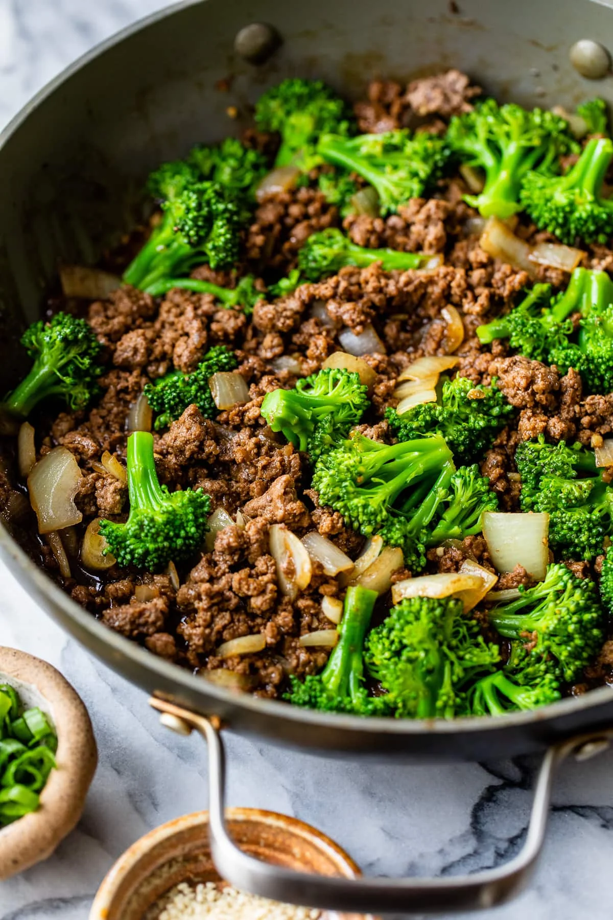 Ground Beef and Broccoli Stir Fry