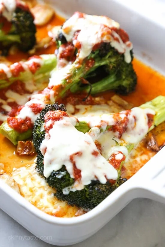 Roasted Broccoli Parmesan