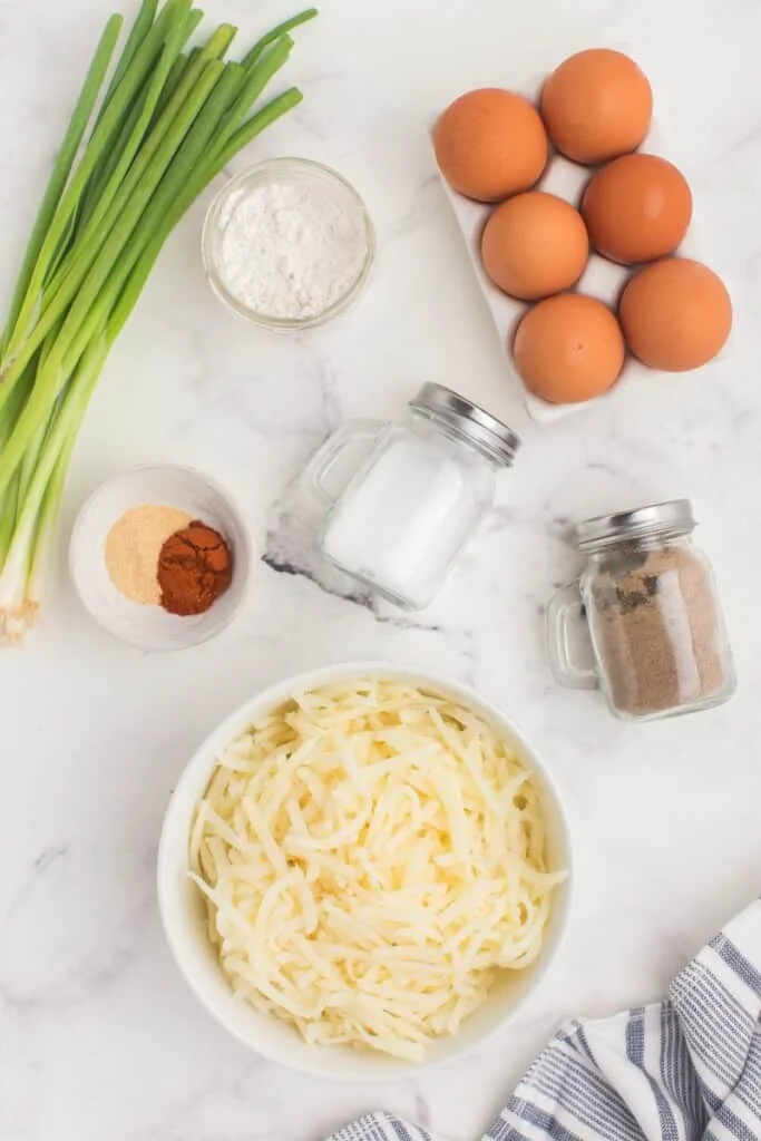 ingredients to make air fryer latkes