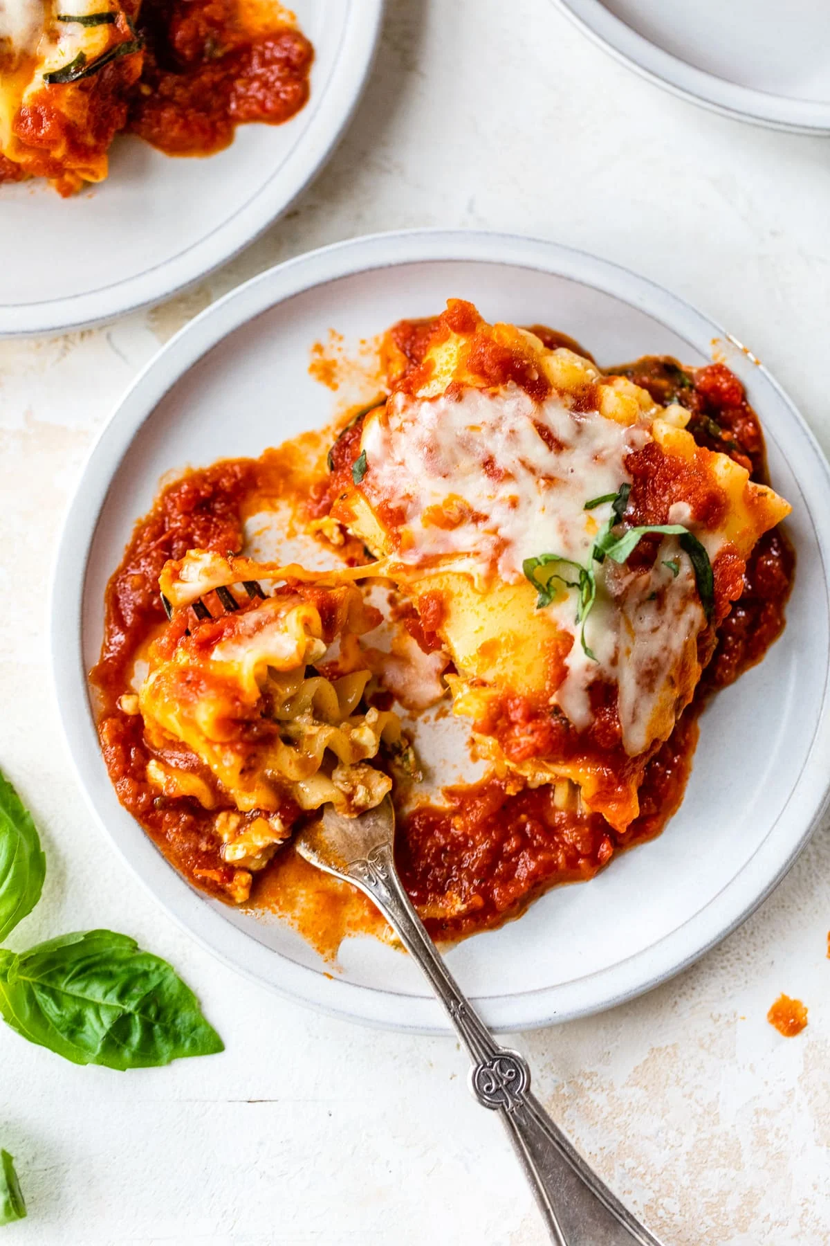 Lasagna with Cottage Cheese