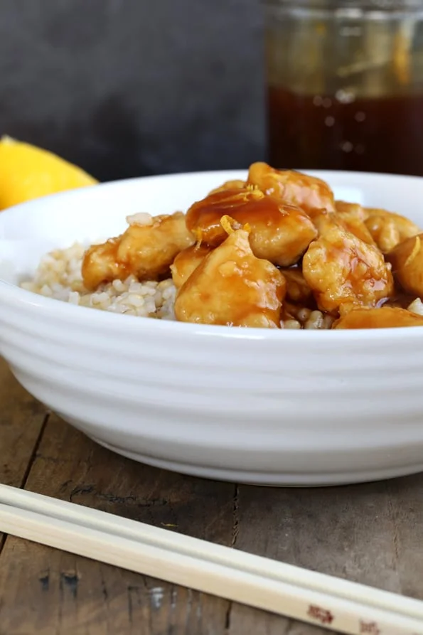 Gluten Free Lemon Chicken Chinese Style
