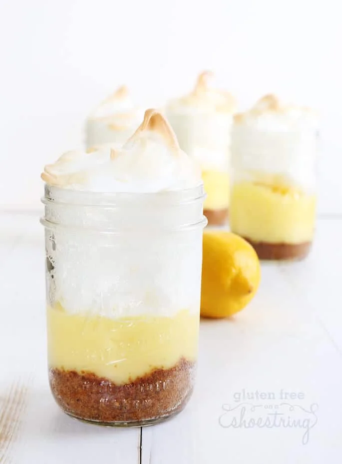 Gluten Free Lemon Meringue Pie—in Jars