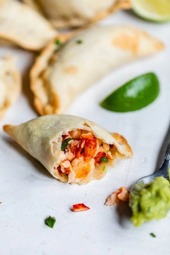 Air Fryer Lobster Jalapeño Empanadas