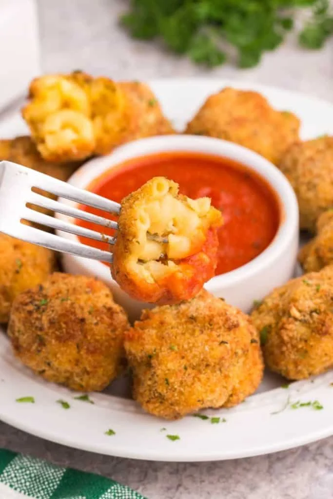 Mac and Cheese Bites in the Air Fryer
