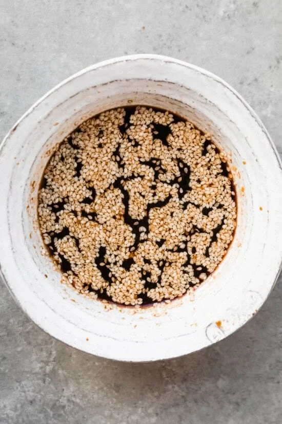 Make the stir fry sauce