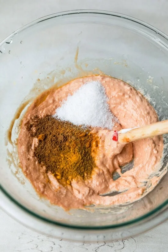 make the yogurt marinade