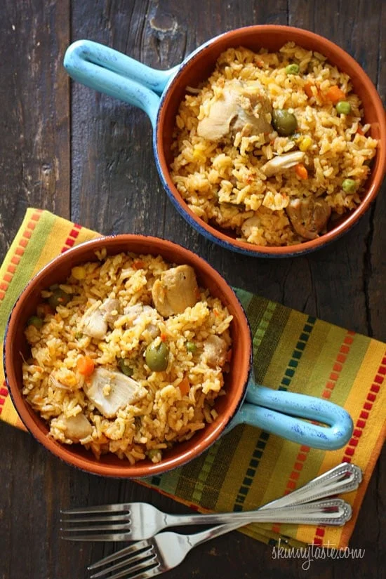 Mom’s Spanish Chicken and Rice
