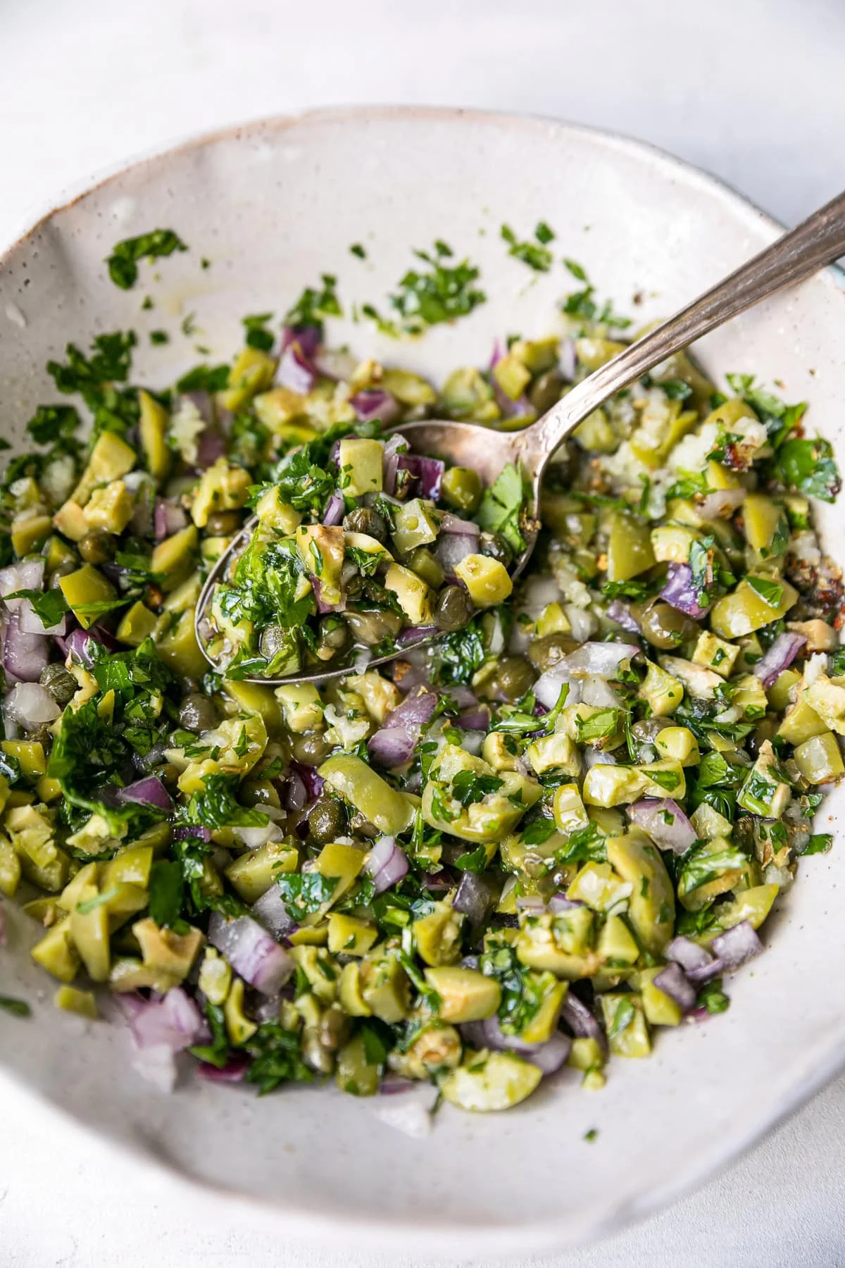 olive chimichurri