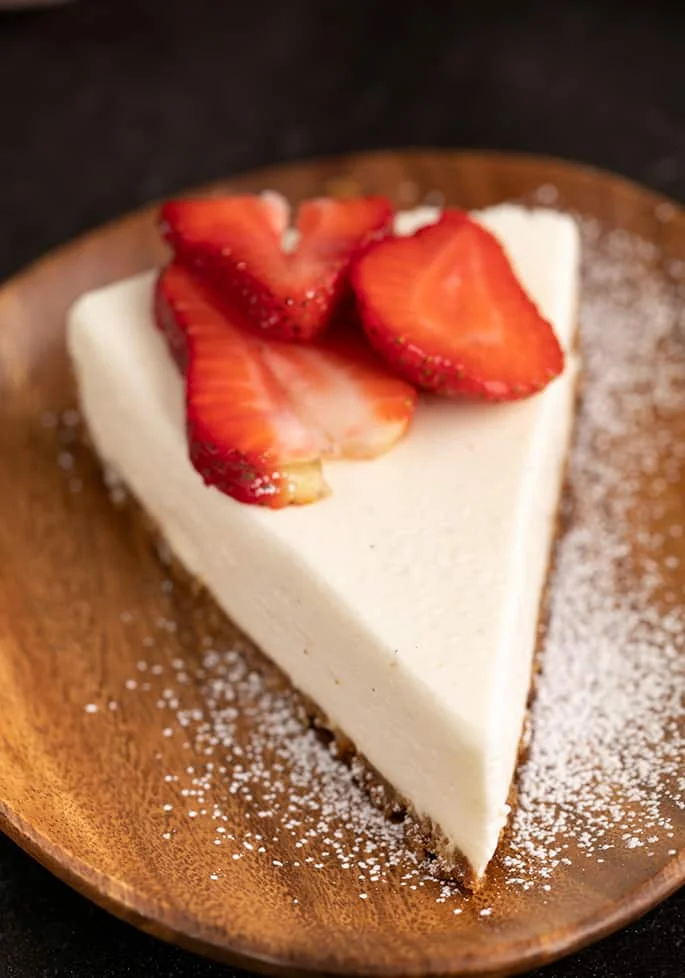 Easy No Bake Cheesecake with Gelatin