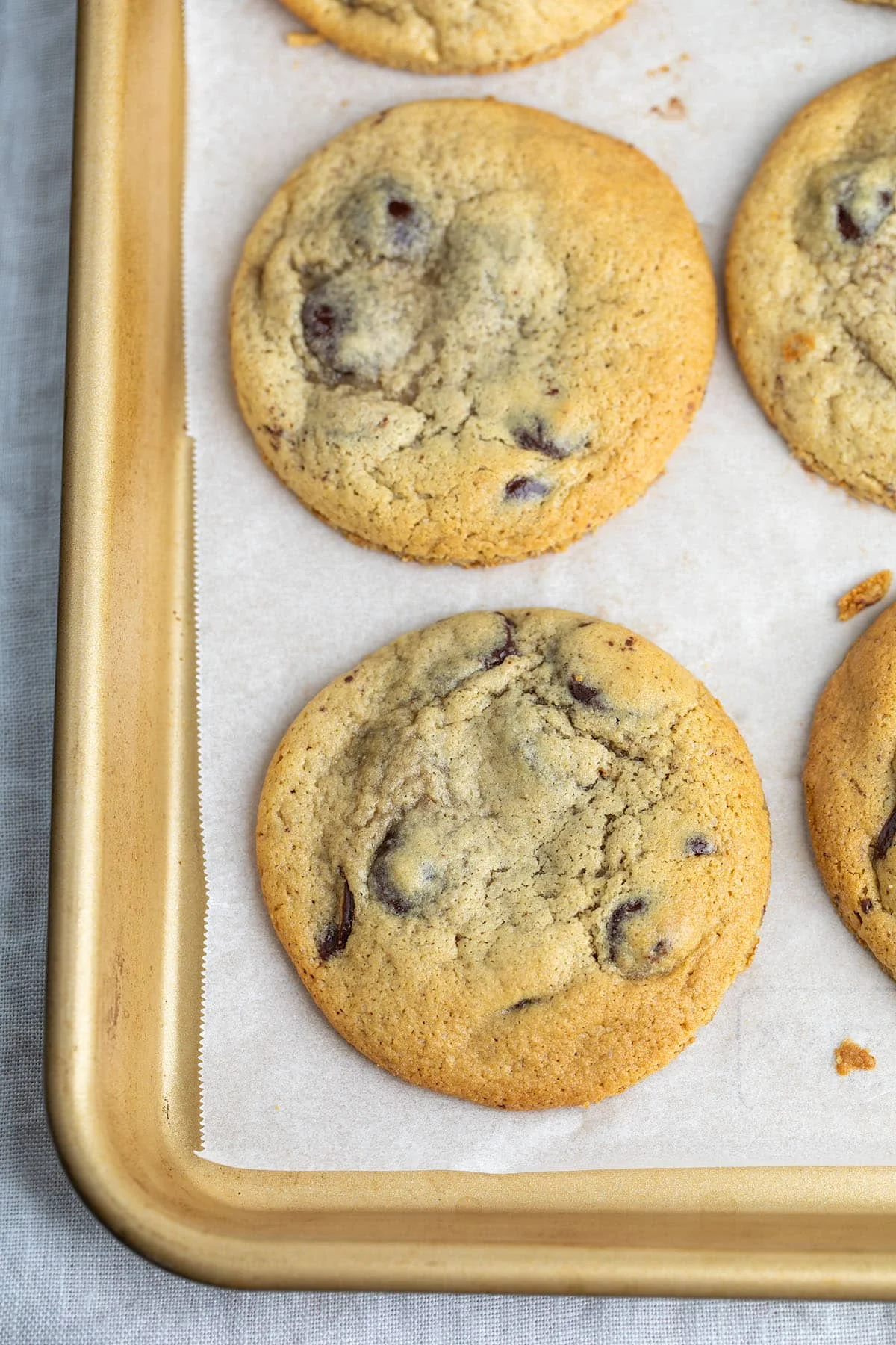 Oat Flour Chocolate Chip Cookies (GF)