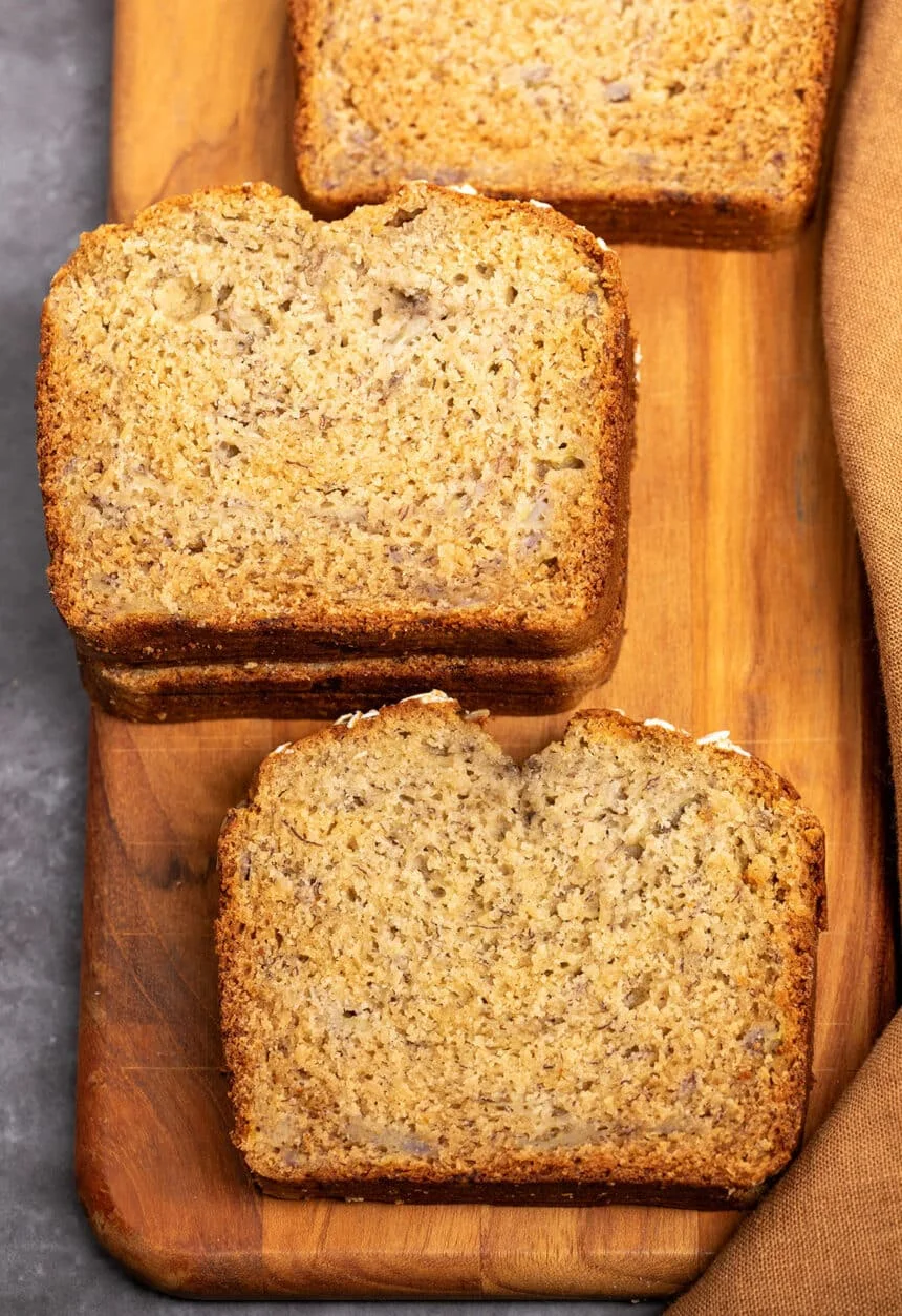 Oat Flour Banana Bread
