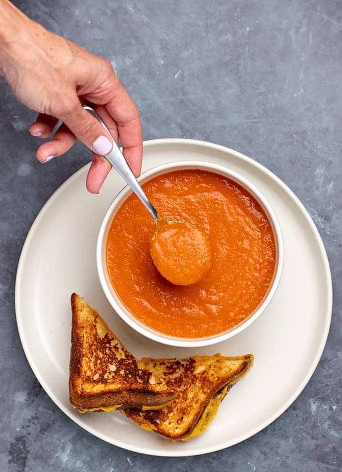 Homemade Gluten Free Tomato Soup Recipe | Rich and Dairy Free Too