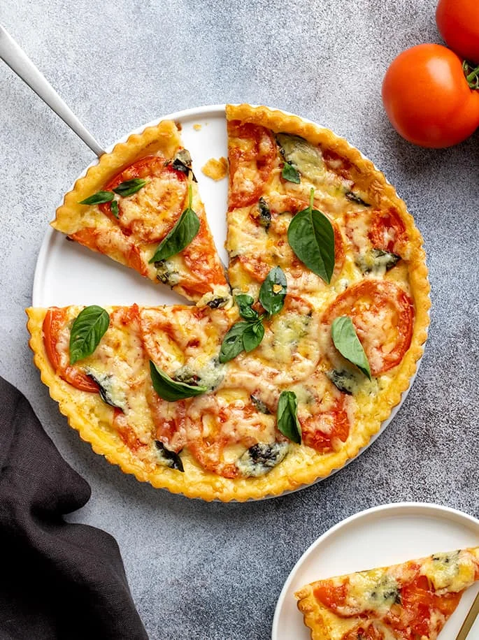 Savory Gluten Free Tomato Tart