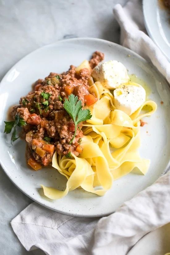 Instant Pot Bolognese Sauce