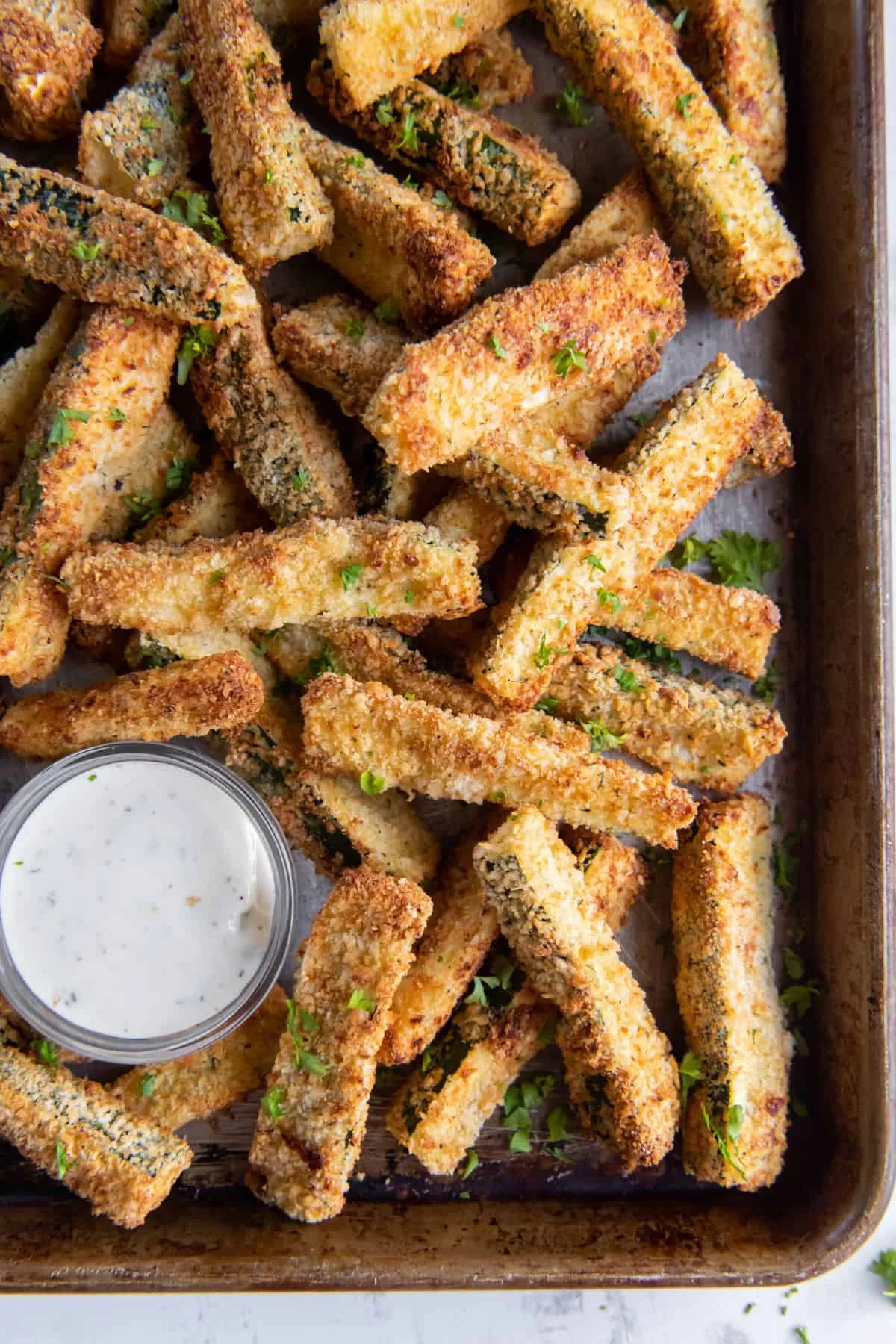 Crispy Air Fryer Zucchini Fries (Better Than Deep Fried!)