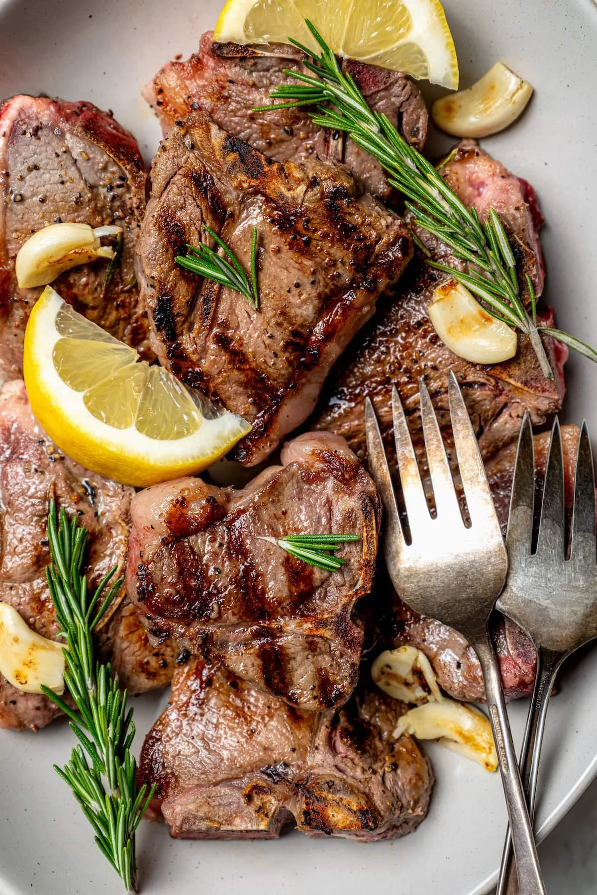 Grilled Rosemary Lamb Chops Recipe