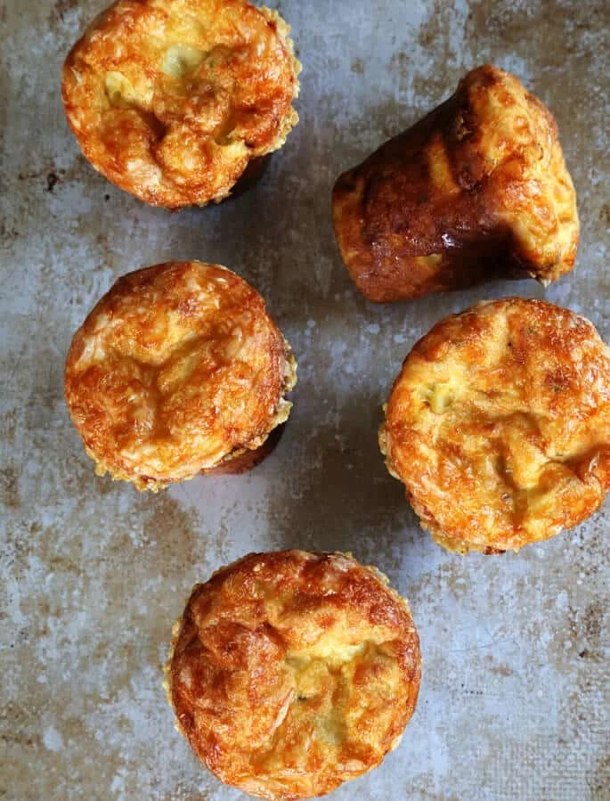 Gluten Free Gruyère and Chive Popovers