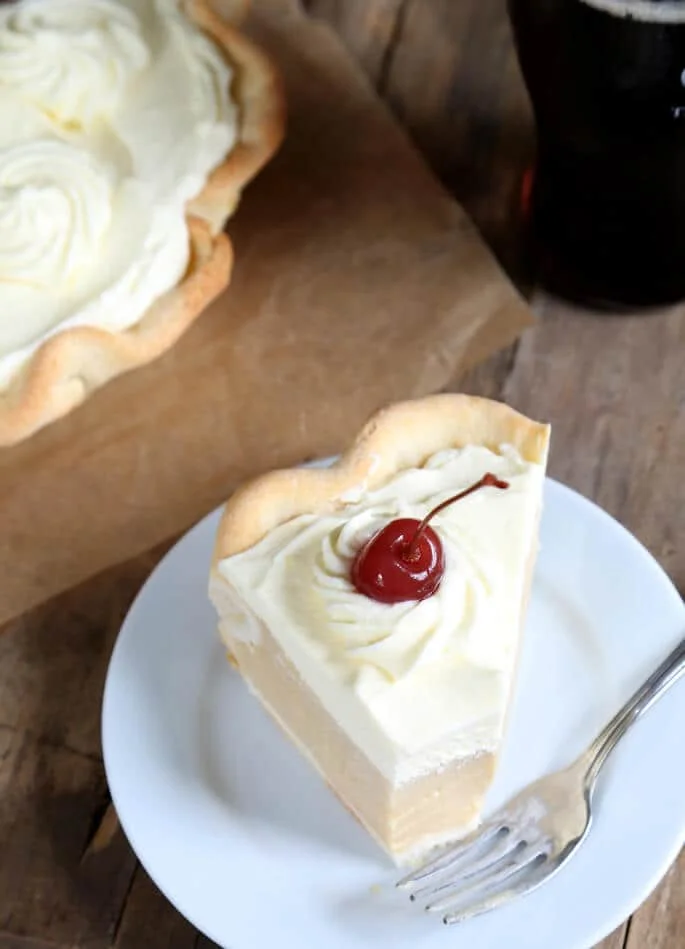 Gluten Free Root Beer Float Pie