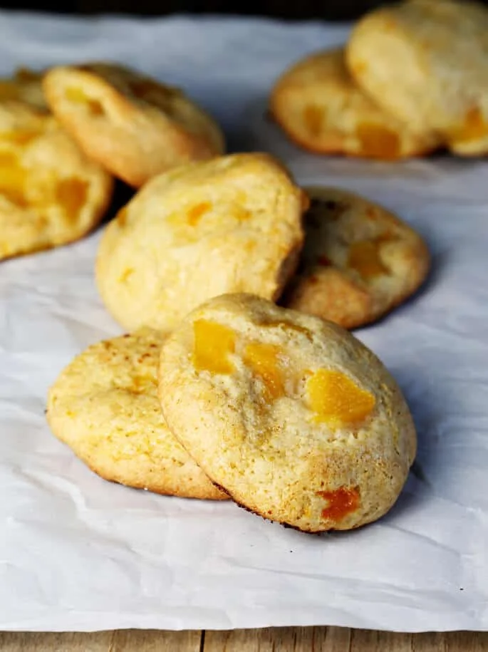 Gluten Free Peach Pie Cookies