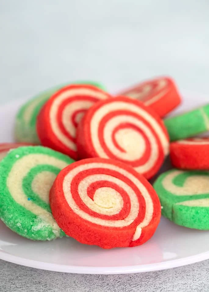 Gluten Free Celebration Pinwheel Cookies