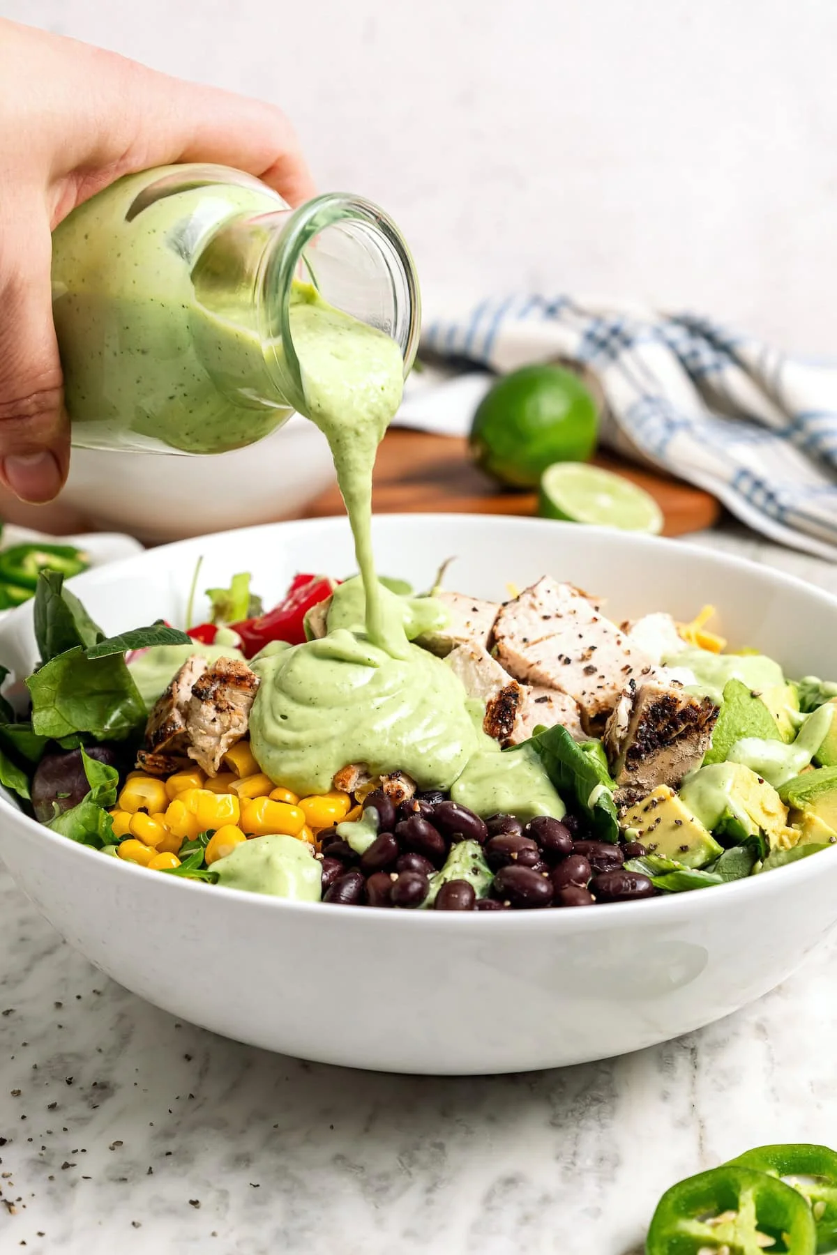 Avocado Cilantro Lime Dressing