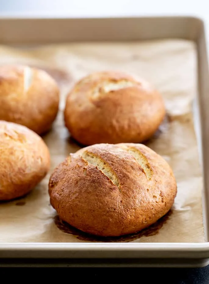 Gluten Free Pretzel Rolls