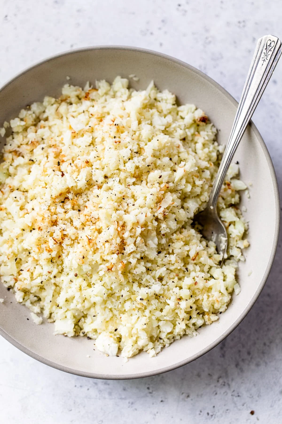 Riced Cauliflower