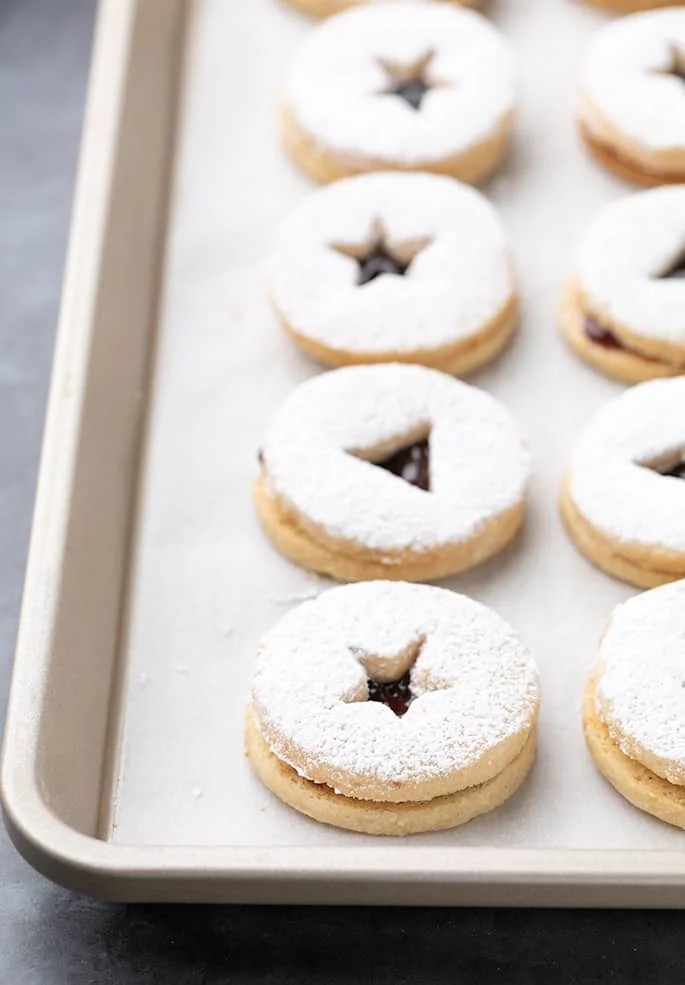 Authentic Gluten Free Linzer Cookies