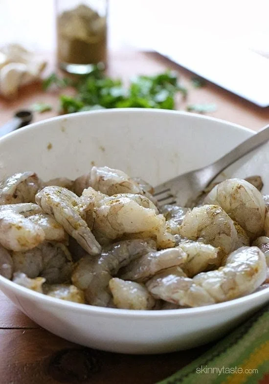 seasoned shrimp