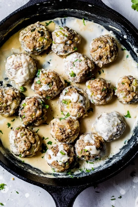 Creamy Swedish Meatballs