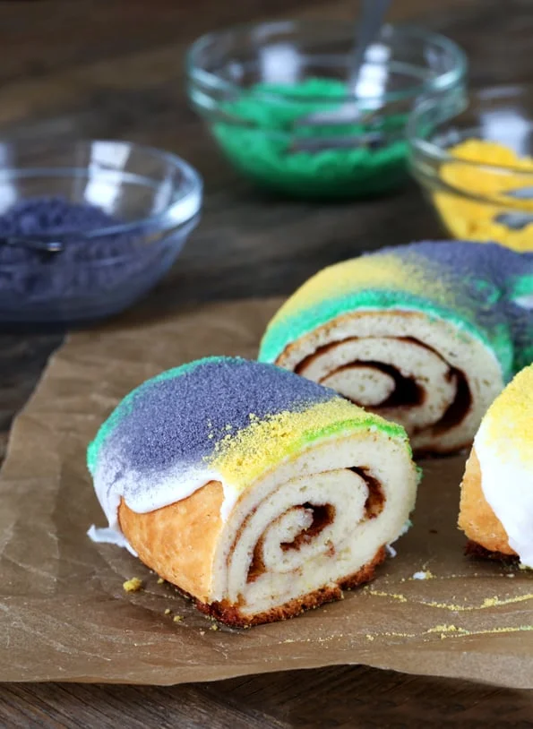 Gluten Free King Cake for Mardi Gras!