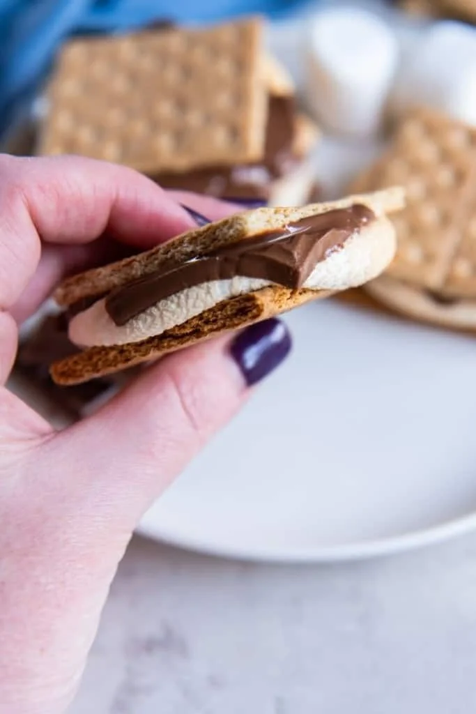 Smores made in the air fryer