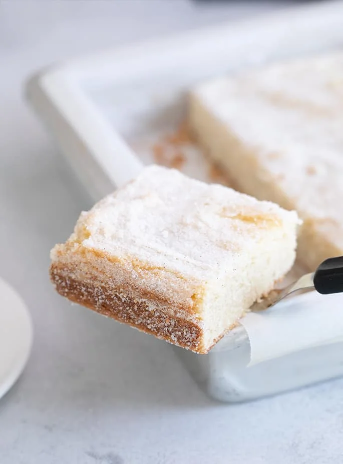 Sour Cream Gluten Free Sugar Cookie Bars