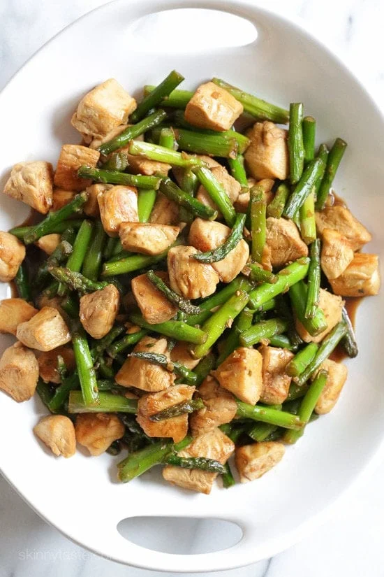 Teriyaki Chicken and Asparagus Stir-Fry