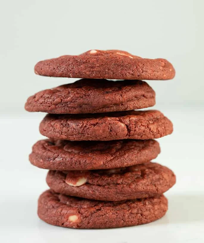 Gluten Free Red Velvet Cookies