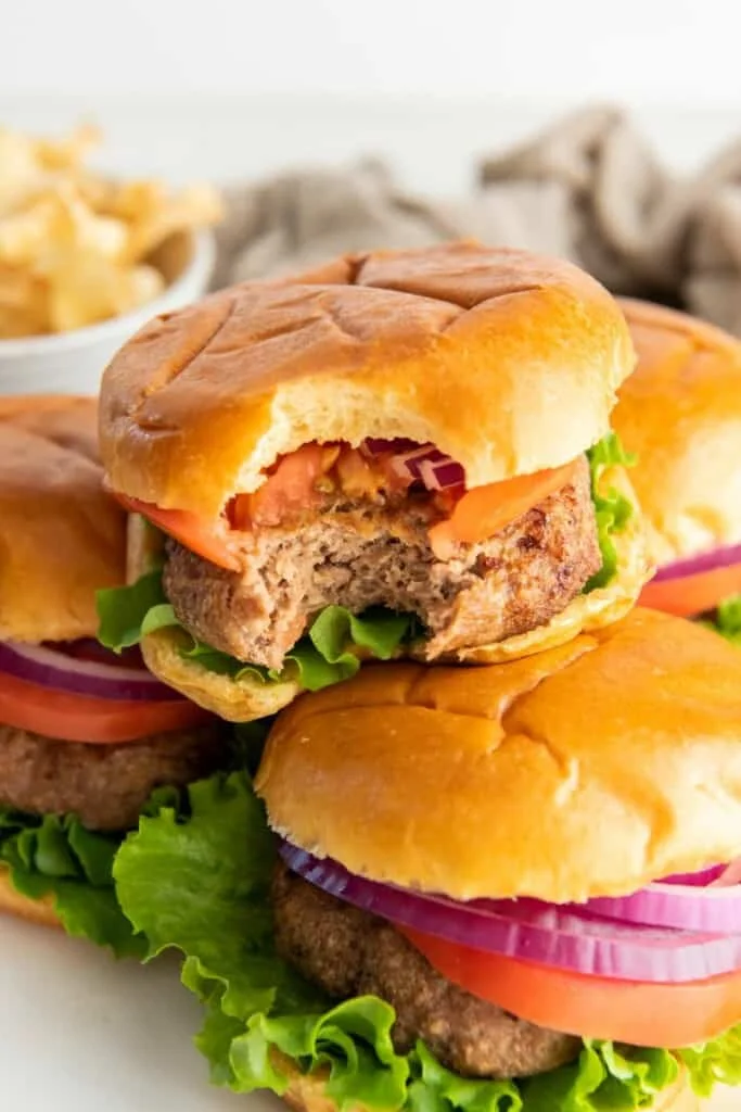 Air Fryer Turkey Burgers