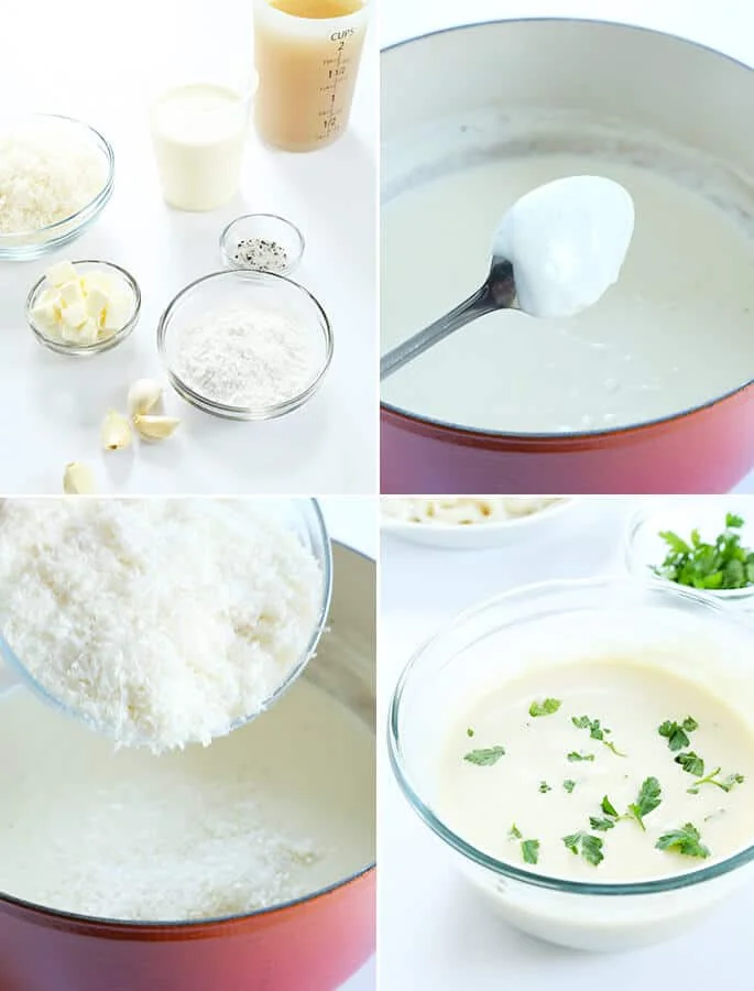 Step by step directions to make the recipe. 