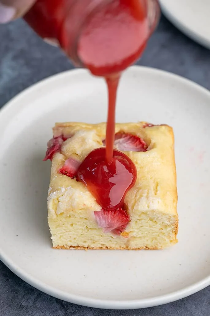 Strawberry Breakfast Cake