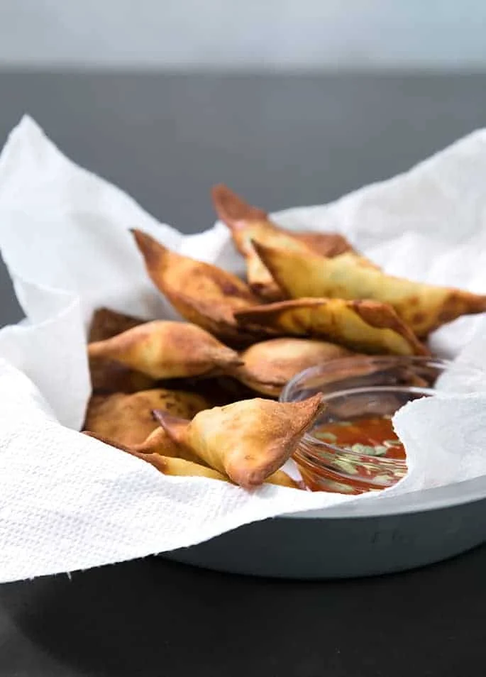 Gluten Free Fried Wontons