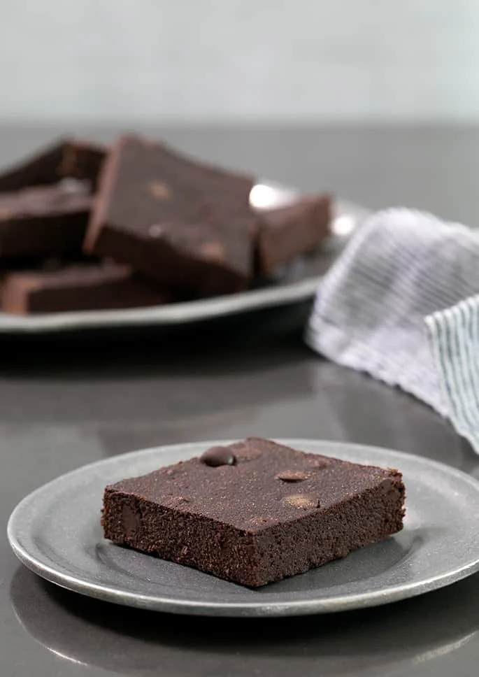 These coconut flour brownies are made with coconut sugar, unsweetened chocolate and plenty of cocoa powder for a rich, fudgy brownie—without too many eggs. They'll never guess it's actually healthy!
