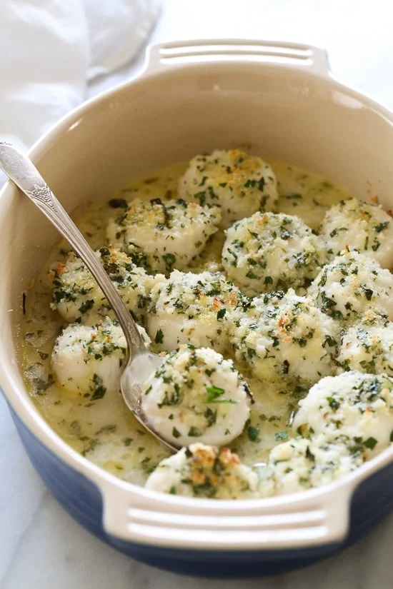 Baked Scallops